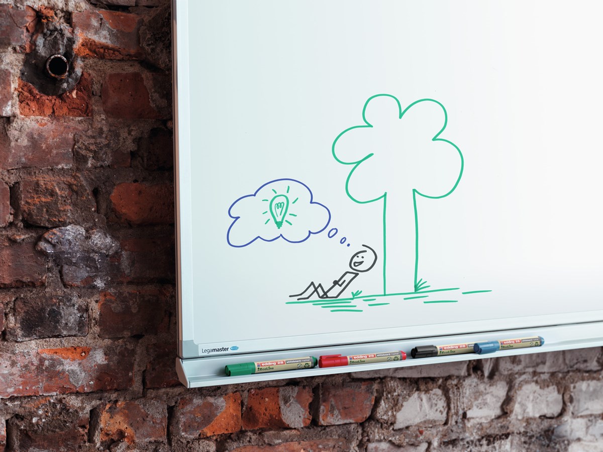 edding 28 EcoLine Whiteboardmarker blau, Rundspitze 1,5-3 mm (Art.-Nr.: 4-28003)