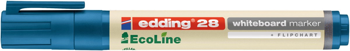 edding 28 EcoLine Whiteboardmarker blau, Rundspitze 1,5-3 mm (Art.-Nr.: 4-28003)