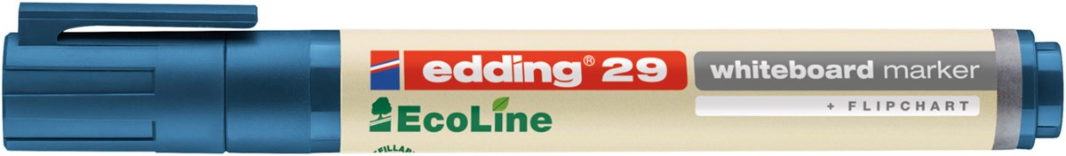 edding 29 EcoLine Whiteboardmarker blau, Keilspitze 1-5 mm (Art.-Nr.: 4-29003)