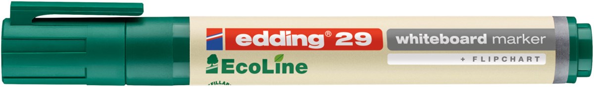 edding 29 EcoLine Whiteboardmarker grün, Keilspitze 1-5 mm (Art.-Nr.: 4-29004)