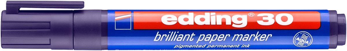 edding 30 Brilliant-Papiermarker violett, Rundspitze 1,5-3 mm (Art.-Nr.: 4-30008)