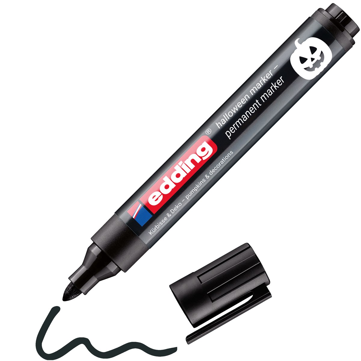 edding 3110 Halloween Marker schwarz Blister, Rundspitze 1,5-3 mm (Art.-Nr.: 4-3110-1-001)