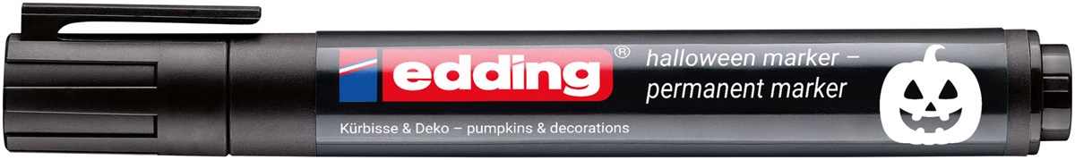 edding 3110 Halloween Marker schwarz Blister, Rundspitze 1,5-3 mm (Art.-Nr.: 4-3110-1-001)
