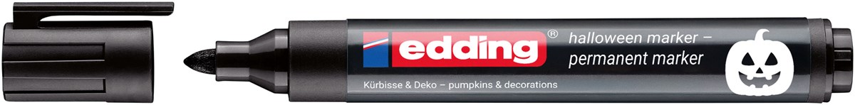edding 3110 Halloween Marker schwarz Blister, Rundspitze 1,5-3 mm (Art.-Nr.: 4-3110-1-001)