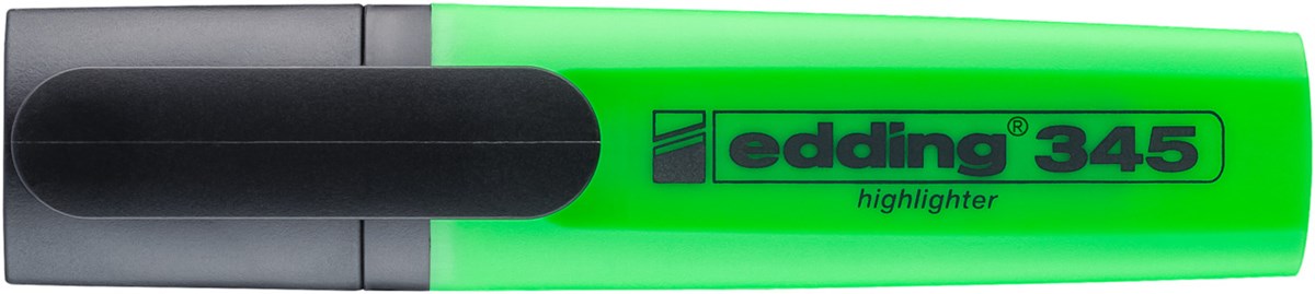 edding 345 Textmarker hellgrün, Keilspitze 2-5 mm (Art.-Nr.: 4-345011)