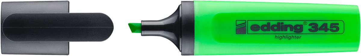 edding 345 Textmarker hellgrün, Keilspitze 2-5 mm (Art.-Nr.: 4-345011)