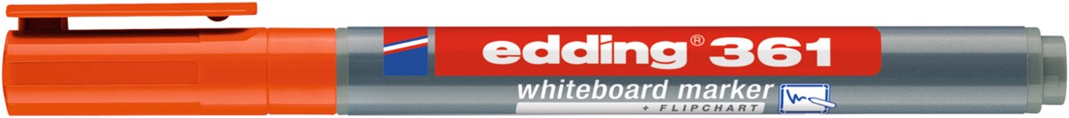 edding 361 Whiteboardmarker orange, Rundspitze 1 mm (Art.-Nr.: 4-361006)