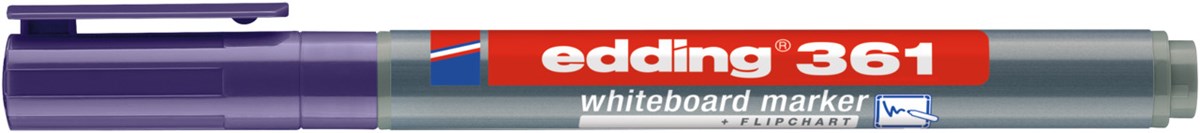 edding 361 Whiteboardmarker violett, Rundspitze 1 mm (Art.-Nr.: 4-361008)