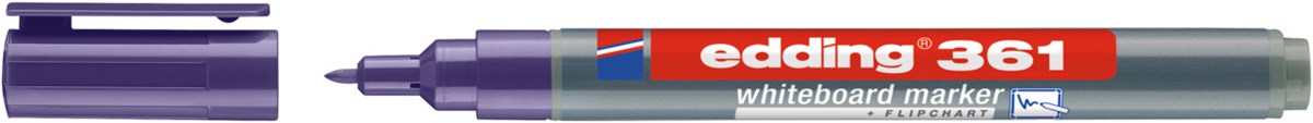 edding 361 Whiteboardmarker violett, Rundspitze 1 mm (Art.-Nr.: 4-361008)