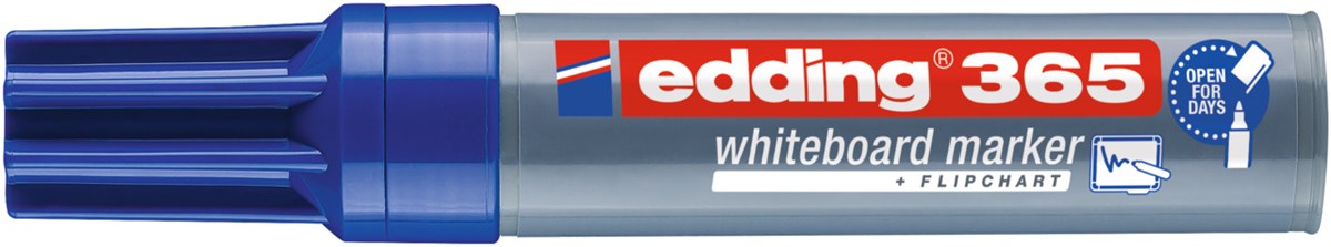 edding 365 Whiteboardmarker blau, Keilspitze 2-7 mm (Art.-Nr.: 4-365003)