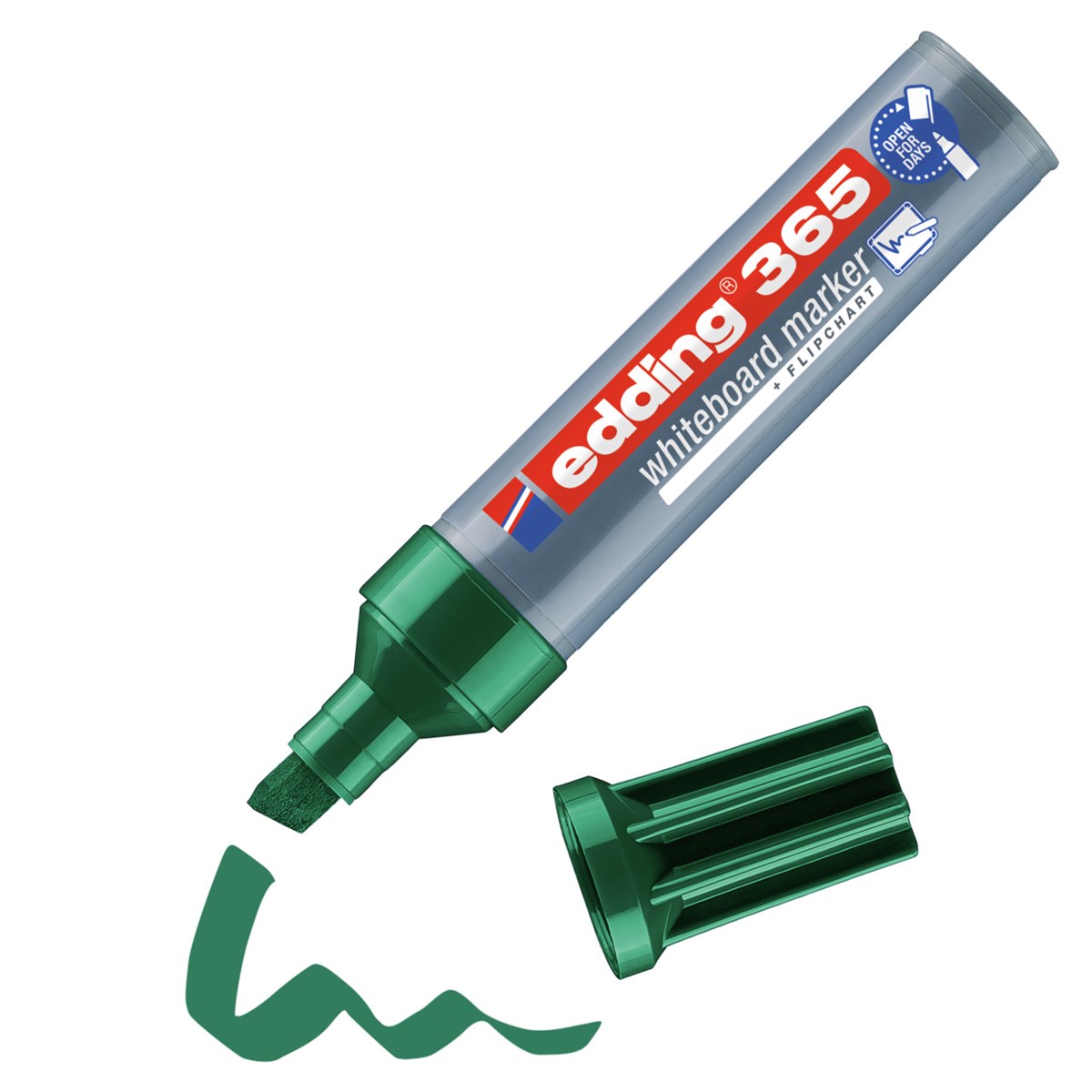 edding 365 Whiteboardmarker grün, Keilspitze 2-7 mm (Art.-Nr.: 4-365004)