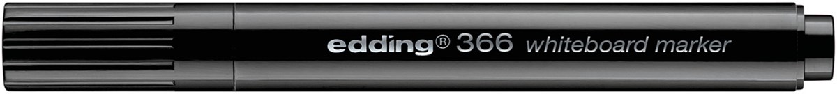 edding 366 Whiteboardmarker schwarz, Rundspitze 1 mm (Art.-Nr.: 4-366001)