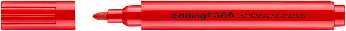 edding 366 Whiteboardmarker rot, Rundspitze 1 mm (Art.-Nr.: 4-366002)