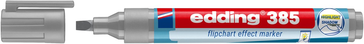 edding 385 Flipchart Effektmarker silbergrau (Art.-Nr.: 4-385026)