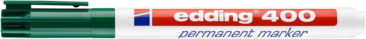 edding 400 Permanentmarker grün, Rundspitze 1 mm (Art.-Nr.: 4-400004)