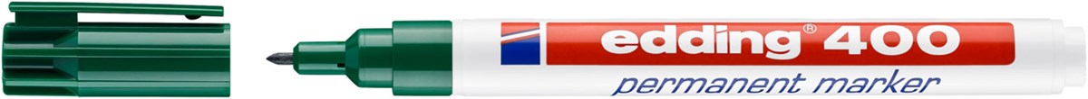 edding 400 Permanentmarker grün, Rundspitze 1 mm (Art.-Nr.: 4-400004)