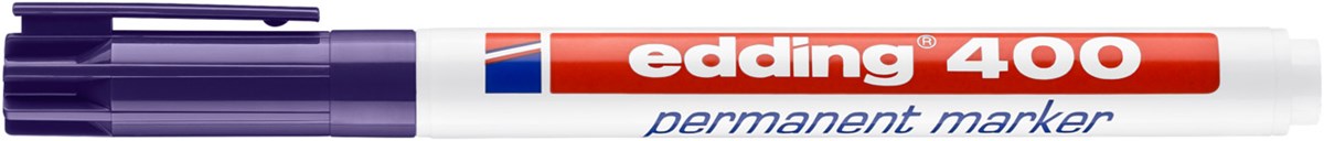 edding 400 Permanentmarker violett, Rundspitze 1 mm (Art.-Nr.: 4-400008)