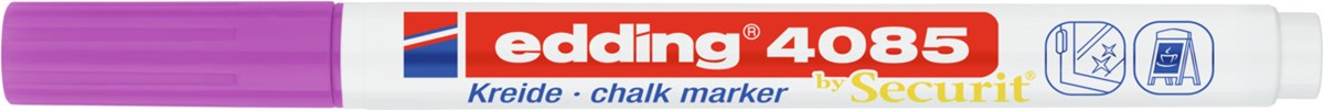 edding 4085 Kreidemarker himbeer, Rundspitze 1-2 mm (Art.-Nr.: 4-4085061)