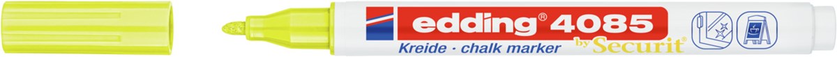 edding 4085 Kreidemarker neongelb, Rundspitze 1-2 mm (Art.-Nr.: 4-4085065)