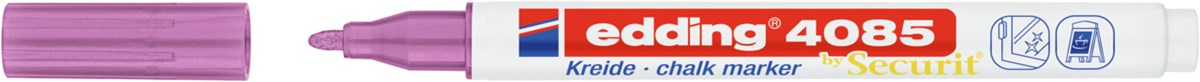 edding 4085 Kreidemarker pink-metallic, Rundspitze 1-2 mm (Art.-Nr.: 4-4085079)