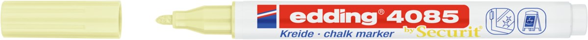 edding 4085 Kreidemarker pastellgelb, Rundspitze 1-2 mm (Art.-Nr.: 4-4085135)