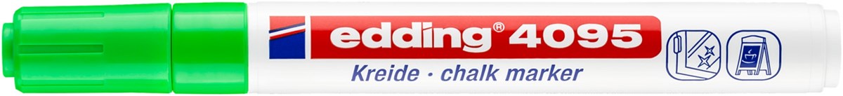 edding 4095 Kreidemarker hellgrün, Rundspitze 2-3 mm (Art.-Nr.: 4-4095011)