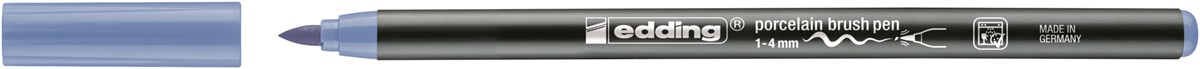 edding 4200 Porzellanpinselstift blauviolett, Pinselspitze 1-4 mm (Art.-Nr.: 4-4200330)