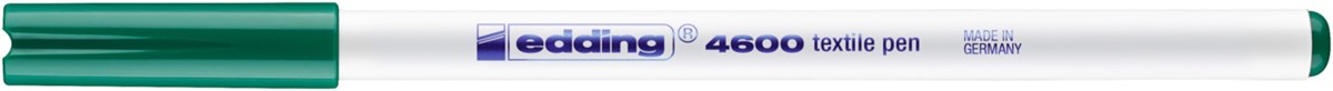 edding 4600 Textilstift grün, Rundspitze 1 mm (Art.-Nr.: 4-4600004)