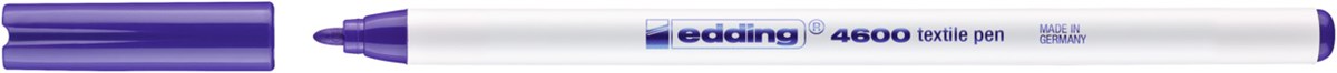 edding 4600 Textilstift violett, Rundspitze 1 mm (Art.-Nr.: 4-4600008)