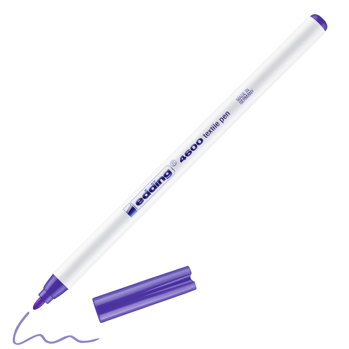 edding 4600 Textilstift neonviolett, Rundspitze 1 mm (Art.-Nr.: 4-4600068)