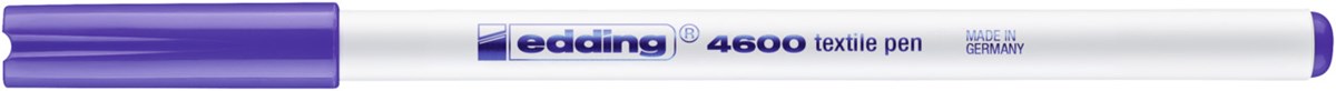 edding 4600 Textilstift neonviolett, Rundspitze 1 mm (Art.-Nr.: 4-4600068)