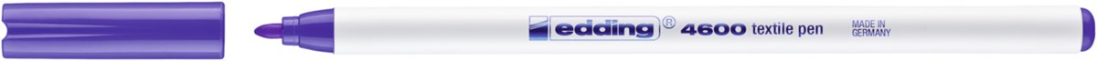edding 4600 Textilstift neonviolett, Rundspitze 1 mm (Art.-Nr.: 4-4600068)
