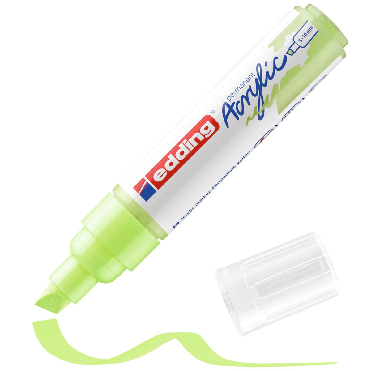 edding 5000 Acrylmarker breit pastellgrün, Keilspitze 5-10 mm (Art.-Nr.: 4-5000917)
