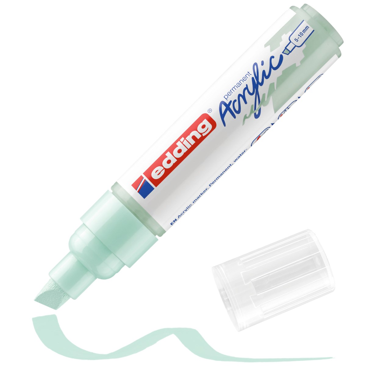 edding 5000 Acrylmarker breit mild mint, Keilspitze 5-10 mm (Art.-Nr.: 4-5000928)