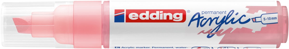 edding 5000 Acrylmarker breit edel mauve, Keilspitze 5-10 mm (Art.-Nr.: 4-5000935)