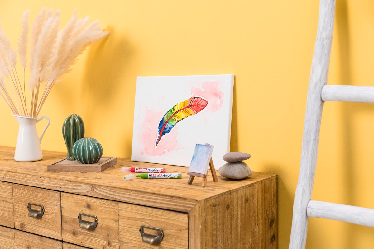 edding 5100 Acrylmarker medium koralle, Rundspitze 2-3 mm (Art.-Nr.: 4-5100913)