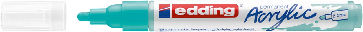 edding 5100 Acrylmarker medium opulent türkis, Rundspitze 2-3 mm (Art.-Nr.: 4-5100934)