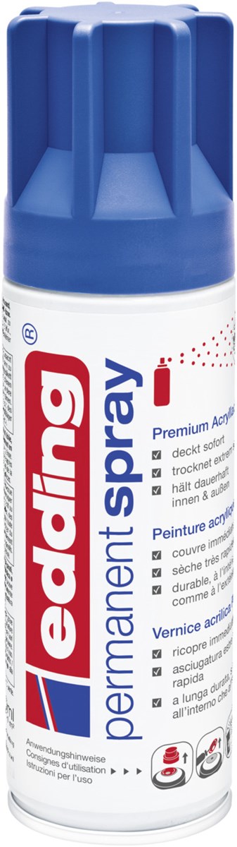 edding 5200 Permanentspray enzianblau matt (Art.-Nr.: 4-5200903)
