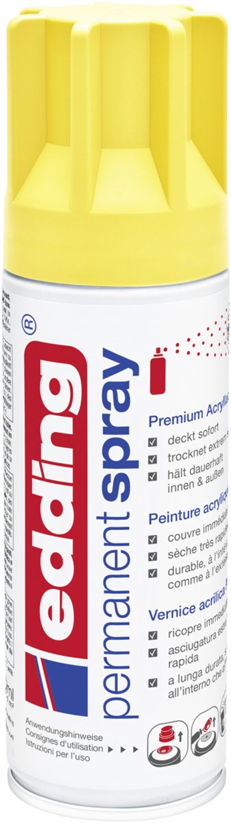 edding 5200 Permanentspray verkehrsgelb matt (Art.-Nr.: 4-5200905)