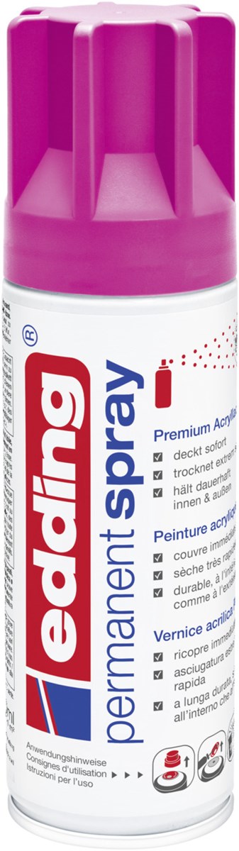 edding 5200 Permanentspray telemagenta matt (Art.-Nr.: 4-5200909)