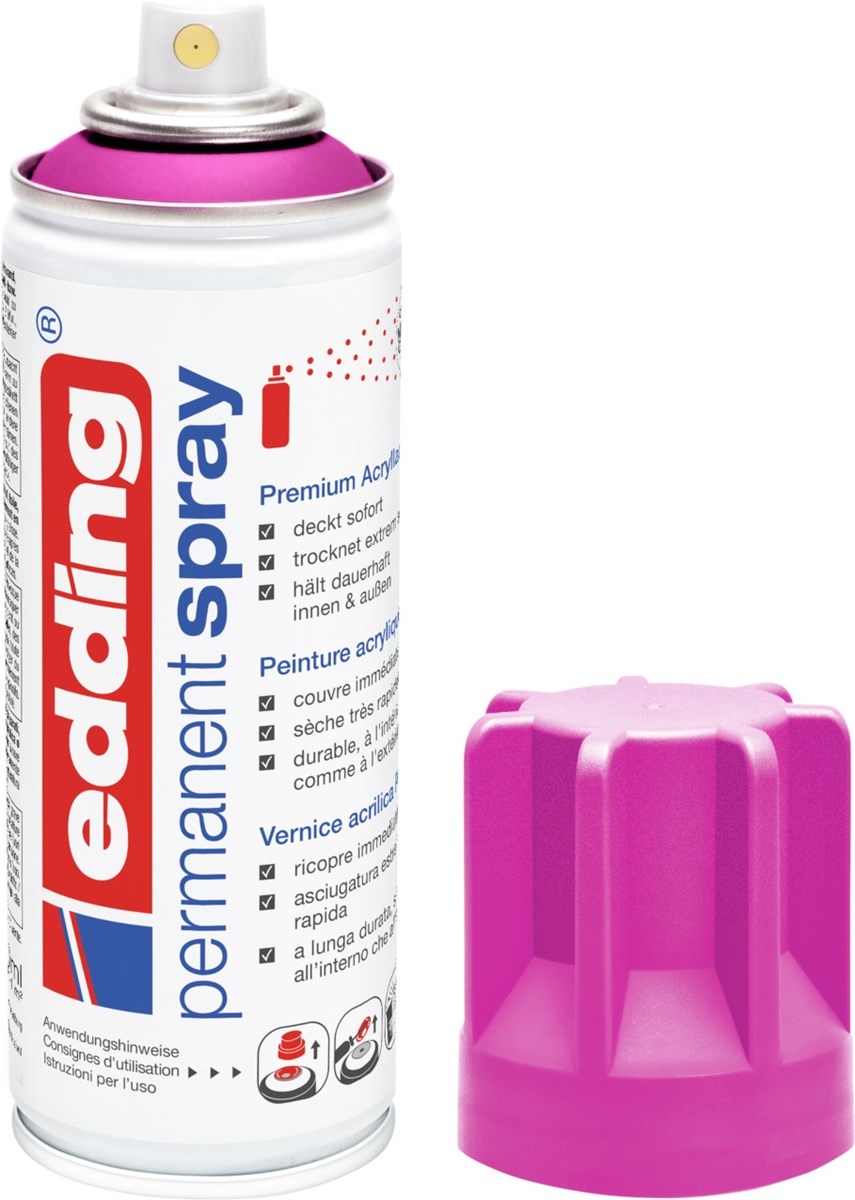 edding 5200 Permanentspray telemagenta matt (Art.-Nr.: 4-5200909)