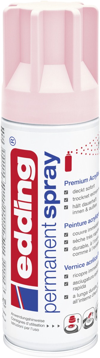 edding 5200 Permanentspray pastellrosa matt (Art.-Nr.: 4-5200914)