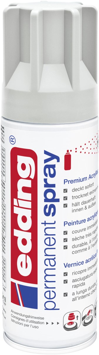 edding 5200 Permanentspray lichtgrau matt (Art.-Nr.: 4-5200925)