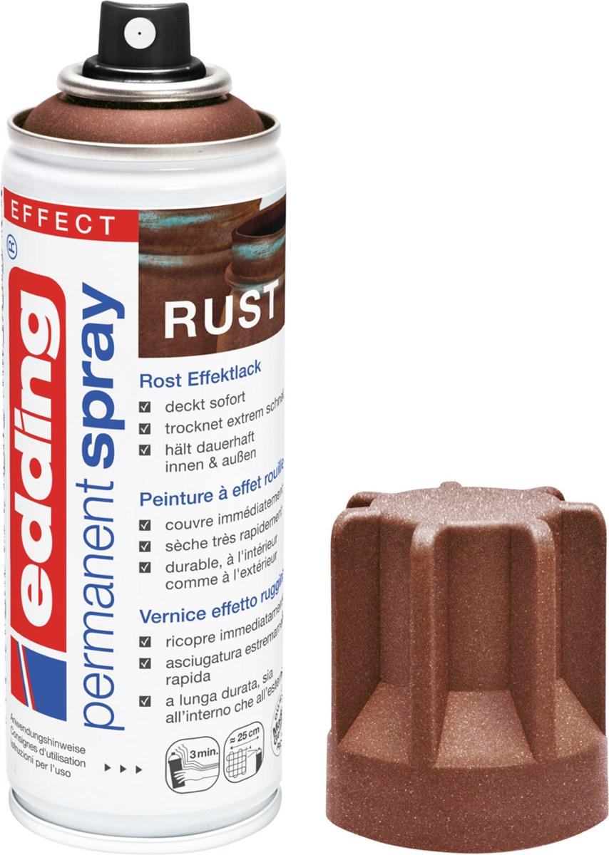 edding 5200 Permanentspray Rost Effektlack matt (Art.-Nr.: 4-5200936)