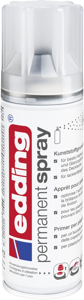 edding 5200 Permanentspray Kunststoffgrundierung farblos (Art.-Nr.: 4-5200998)