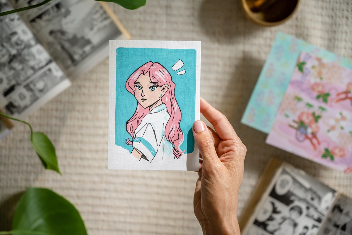 edding 5300 Manga Stifte Kreativset, 5er Set (Art.-Nr.: 4-5300-1800-5-1)