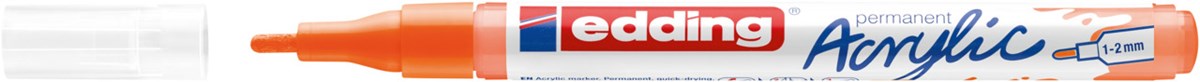 edding 5300 Acrylmarker fein neonorange, Rundspitze 1-2 mm (Art.-Nr.: 4-5300066)
