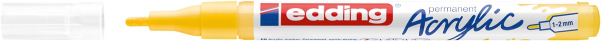 edding 5300 Acrylmarker fein verkehrsgelb, Rundspitze 1-2 mm (Art.-Nr.: 4-5300905)