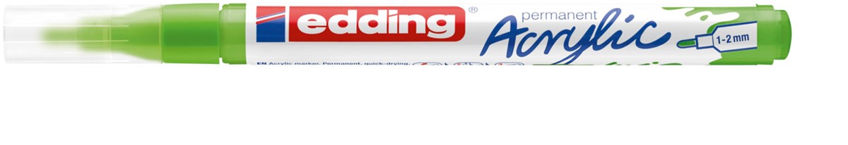 edding 5300 Acrylmarker fein gelbgrün, Rundspitze 1-2 mm (Art.-Nr.: 4-5300927)