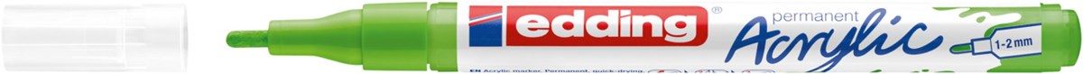 edding 5300 Acrylmarker fein gelbgrün, Rundspitze 1-2 mm (Art.-Nr.: 4-5300927)